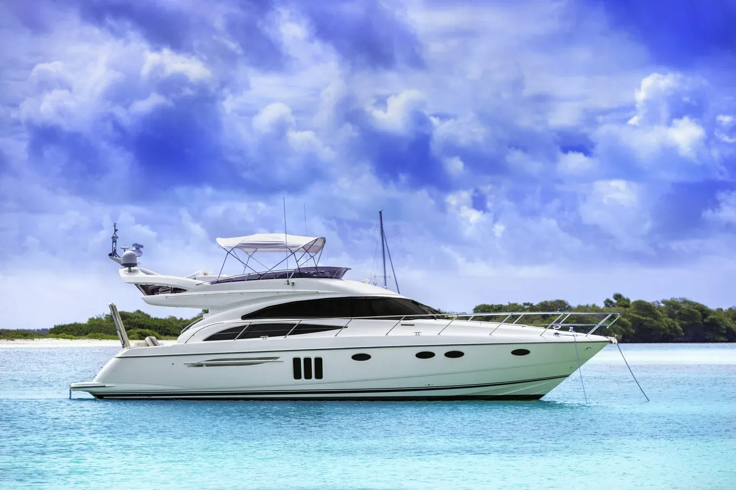 Boats docked at a Gulf Coast marina served by Kleen All Boats